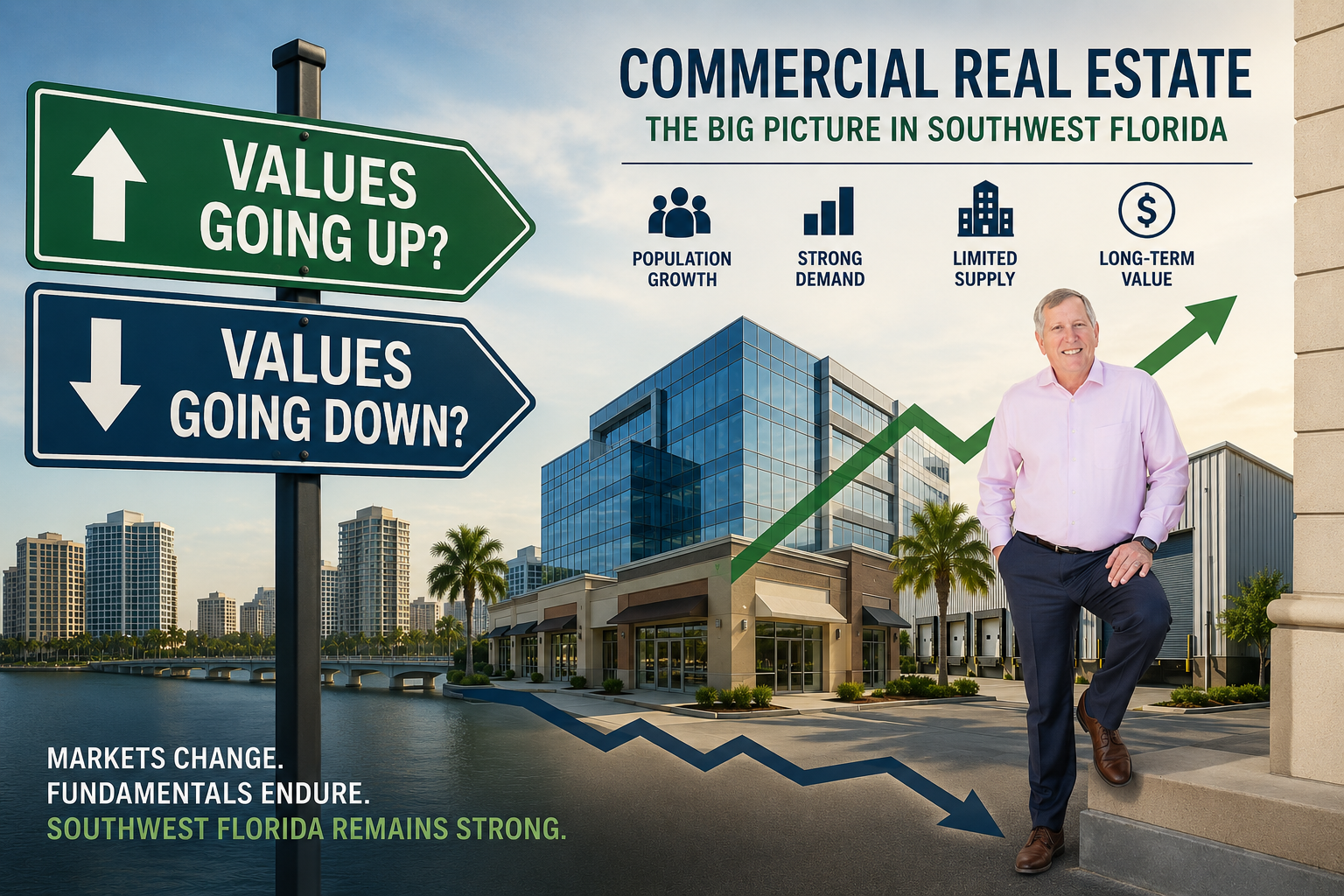 Are Commercial Values Going Up or Down